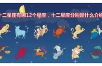 十二星座分别是什么魔法-12星